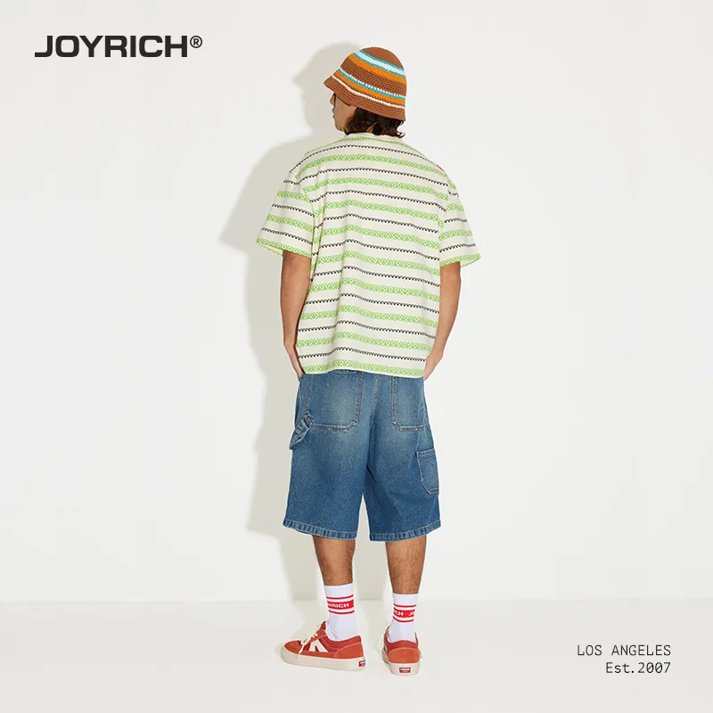 JOYRICH Denim Shorts Unisex Light Blue-5