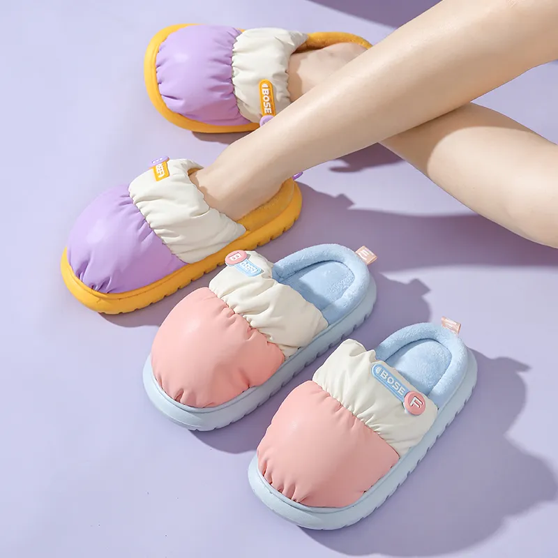 YUSHIPOLUO Wrap toe Slippers Unisex-10
