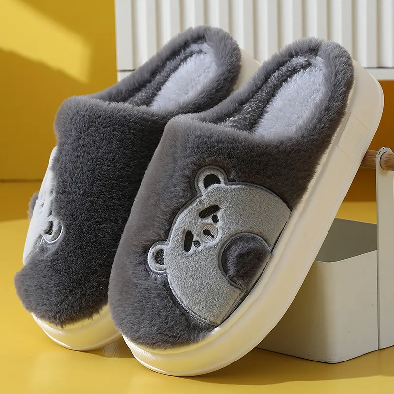 YUSHIPOLUO Wrap toe Slippers Unisex-14