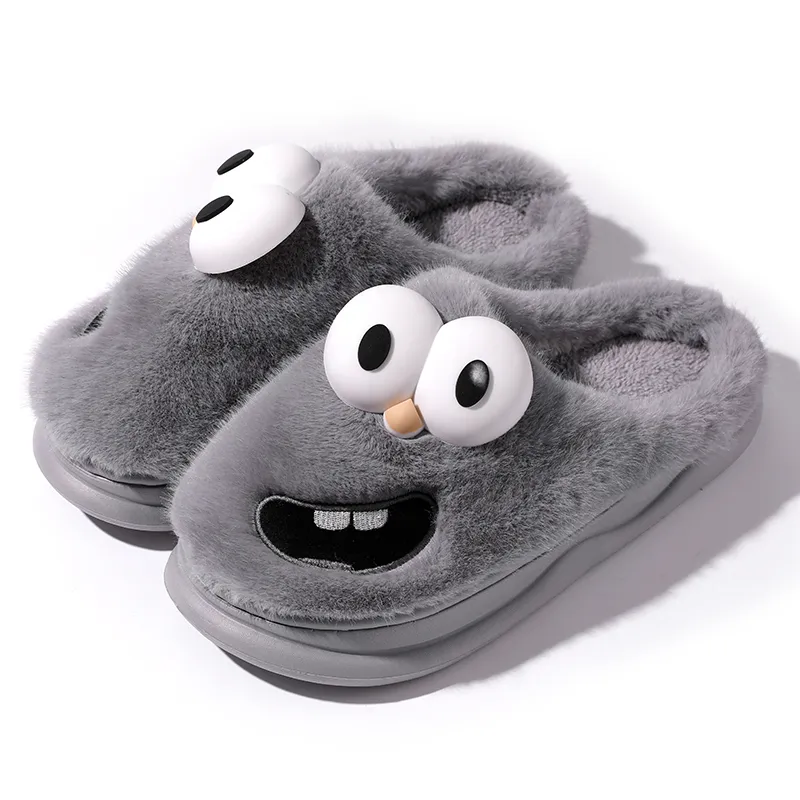 YUSHIPOLUO Wrap toe Slippers 3cm Unisex-21