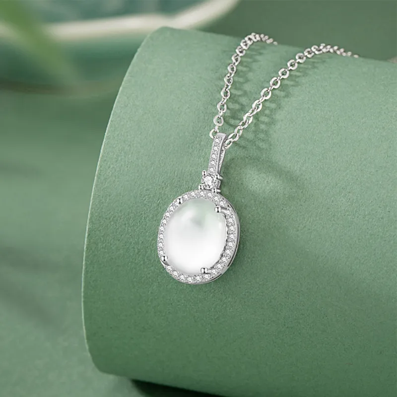 MGS Chalcedony Necklaces Women's-1