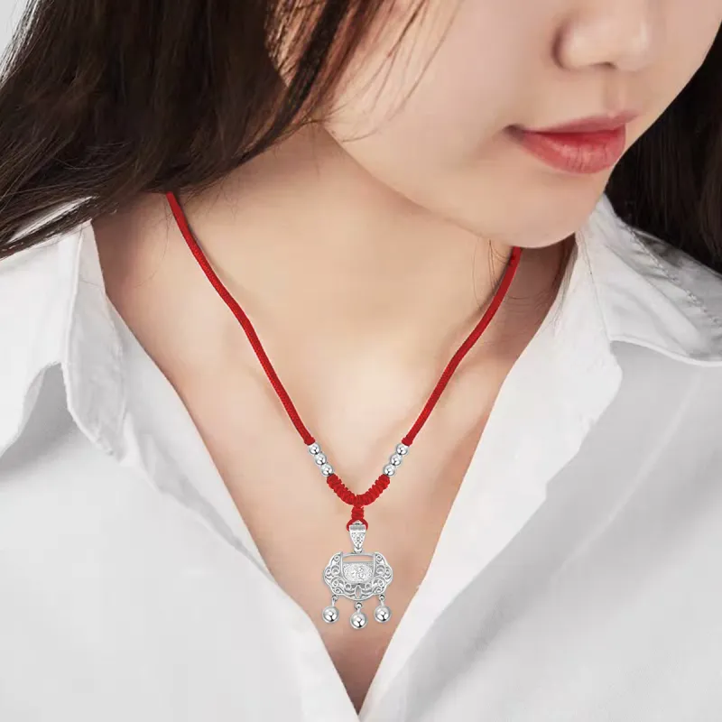 MGS Sterling Silver Necklaces Women's-8
