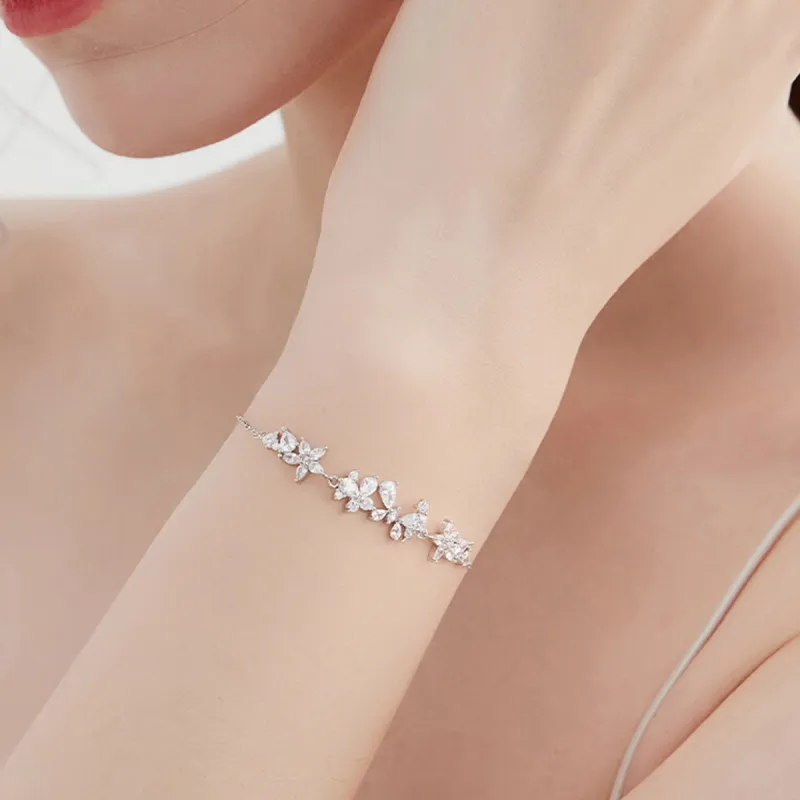 MGS S925 Premium Luxury Sweet Style Bestie Sparkling Galaxy Women's-4