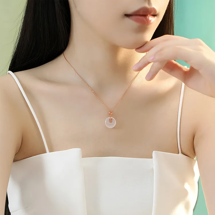 MGS Jade Necklaces Women's-4