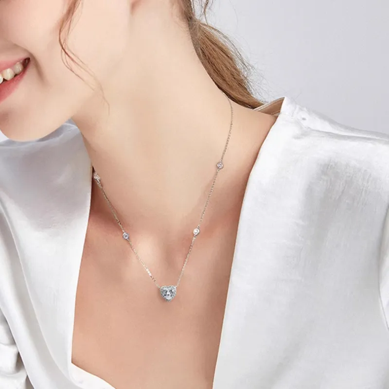 MGS S925 Sterling Silver Necklaces Women's-4