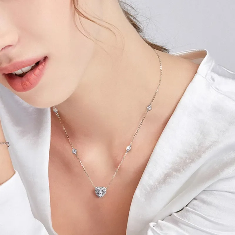 MGS S925 Sterling Silver Necklaces Women's-3