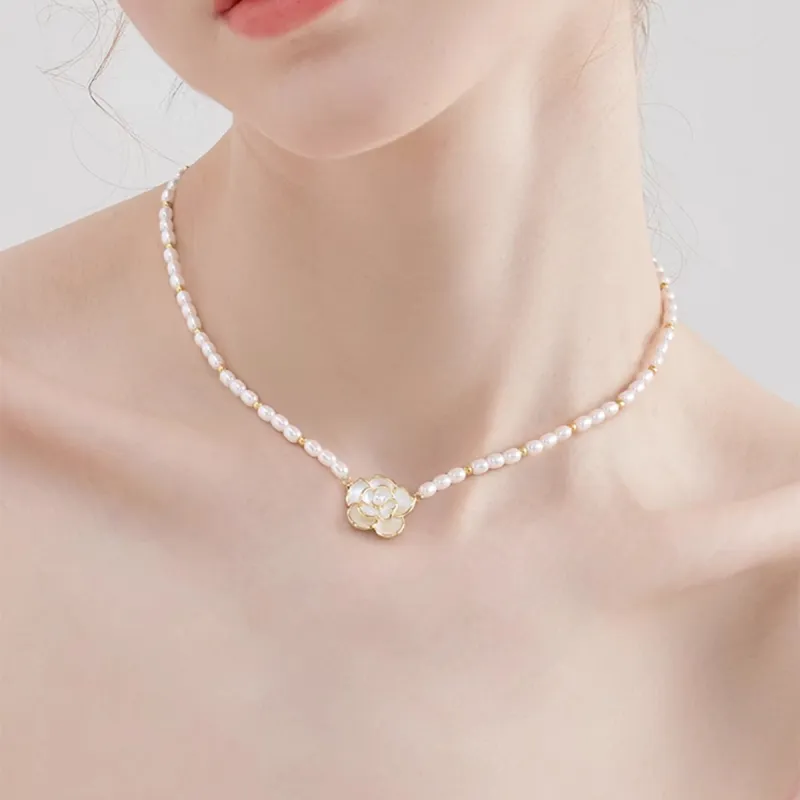 MGS Pearl Necklaces Women's-6