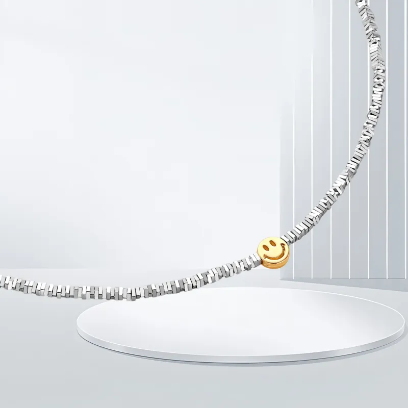 MGS Titanium Steel Collarbone Chain Unisex-7