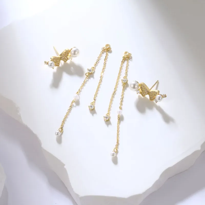 MGS Niche Refined Fashion Versatile Elegant Luxury Fresh Advanced Atmosphere French Design Gift Exquisite Box Women's-4