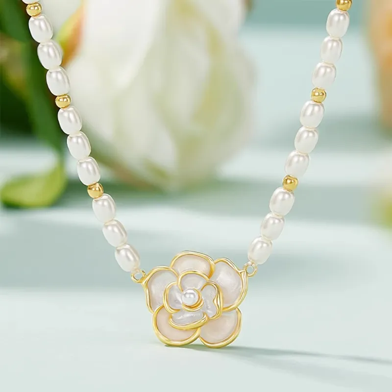 MGS Pearl Necklaces Women's-1