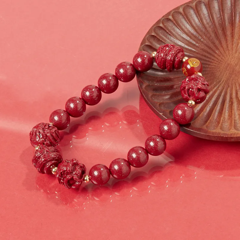 HELA DE HAI Cinnabar Bracelets Unisex-33