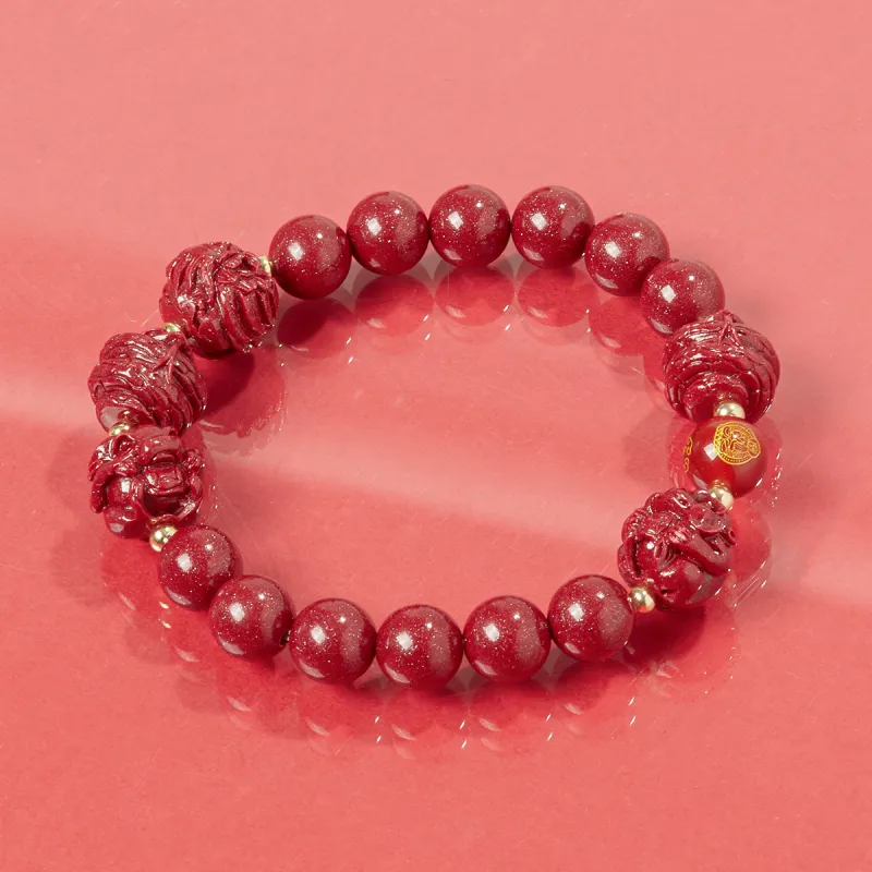 HELA DE HAI Cinnabar Bracelets Unisex-35