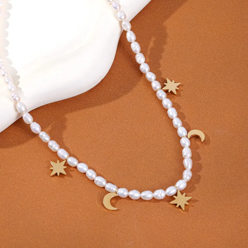 HELA DE HAI Pearl Necklaces Women's-1