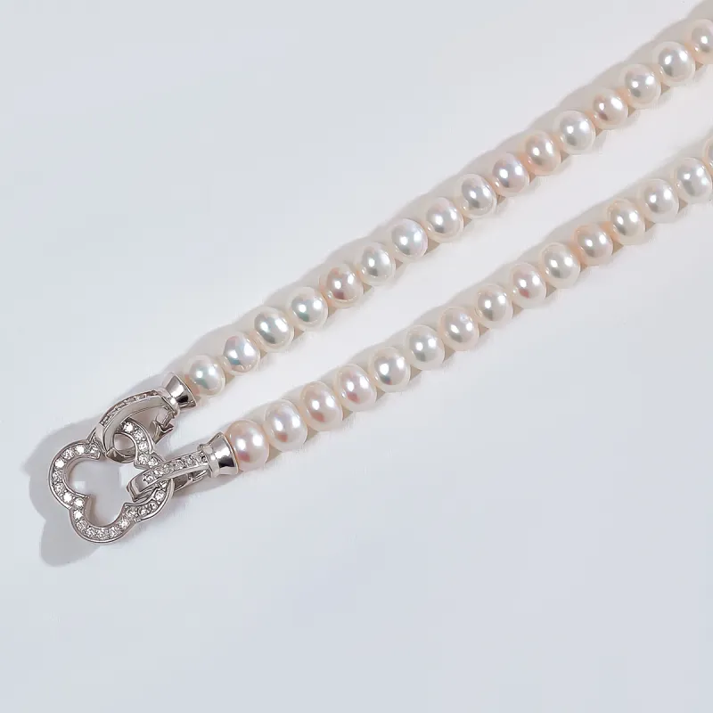 HELA DE HAI Pearl Necklaces Women's-3