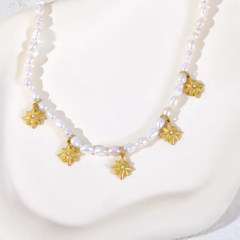 HELA DE HAI Pearl Necklaces Women's-2