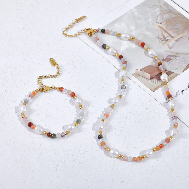 HELA DE HAI Pearl Necklaces Women's-14