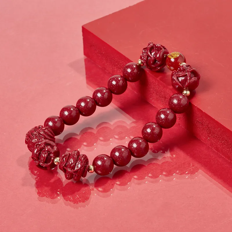 HELA DE HAI Cinnabar Bracelets Unisex-11