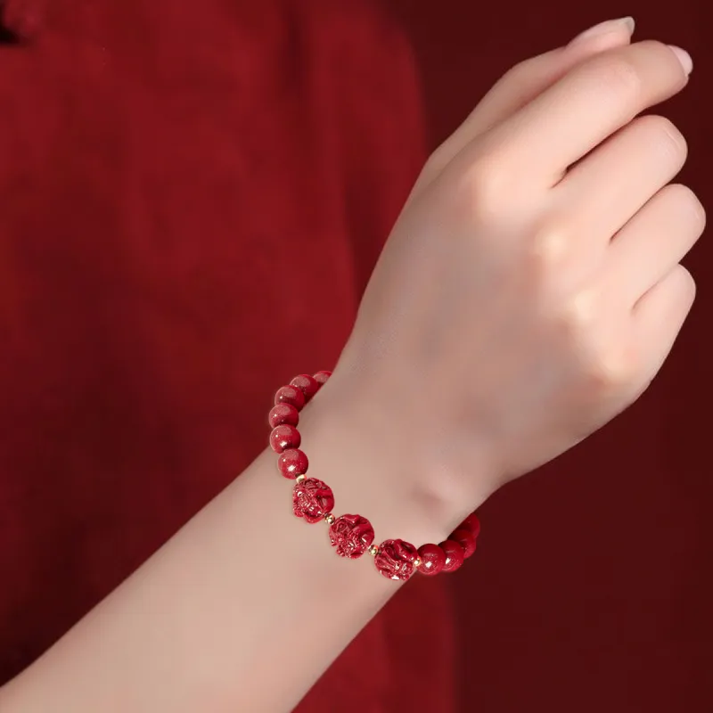 HELA DE HAI Cinnabar Bracelets Unisex-62