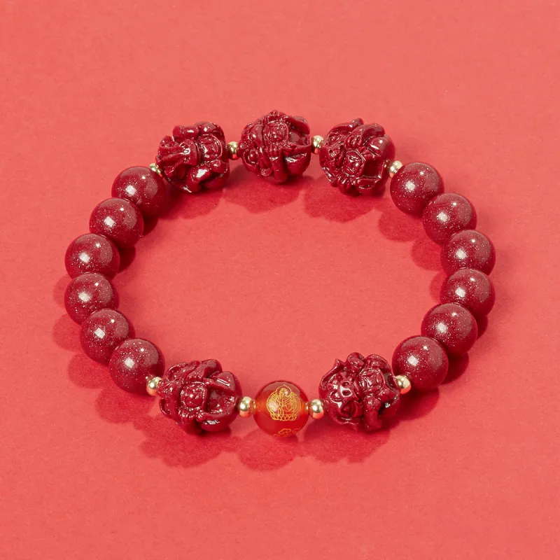 HELA DE HAI Cinnabar Bracelets Unisex-23