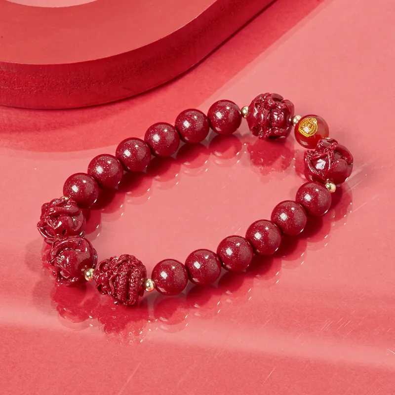 HELA DE HAI Cinnabar Bracelets Unisex-4