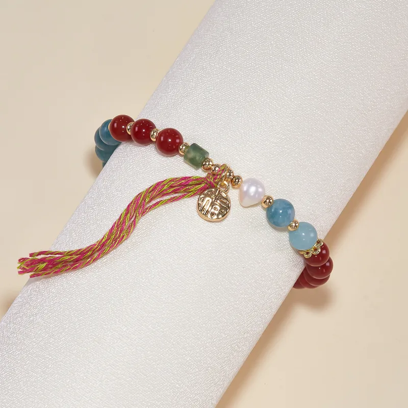 HELA DE HAI Chalcedony Bracelets Women's-12