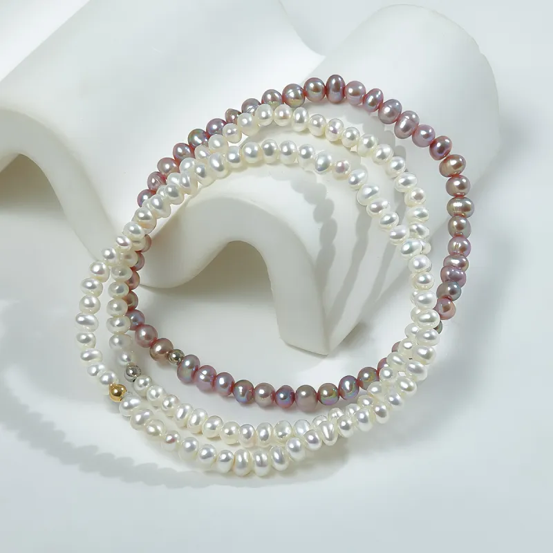 HELA DE HAI Pearl Bracelets Women's-17