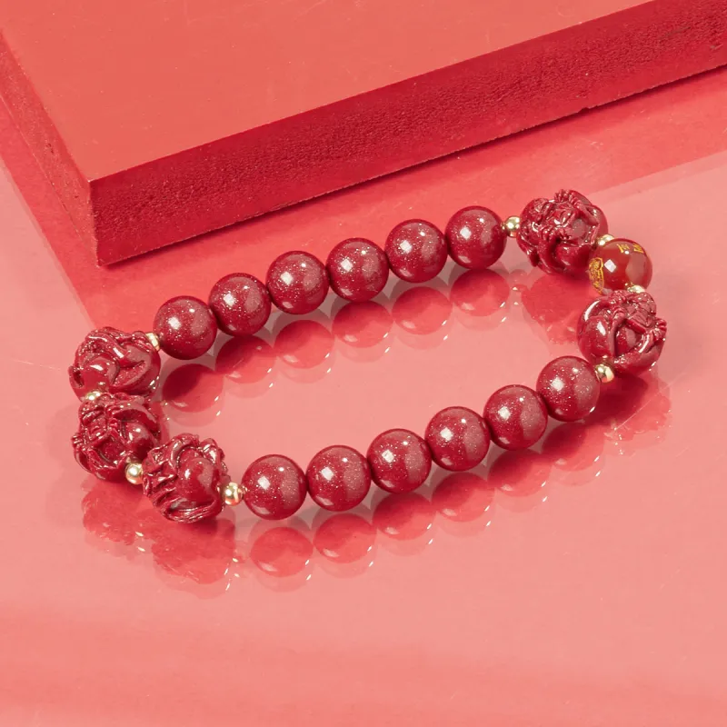 HELA DE HAI Cinnabar Bracelets Unisex-64