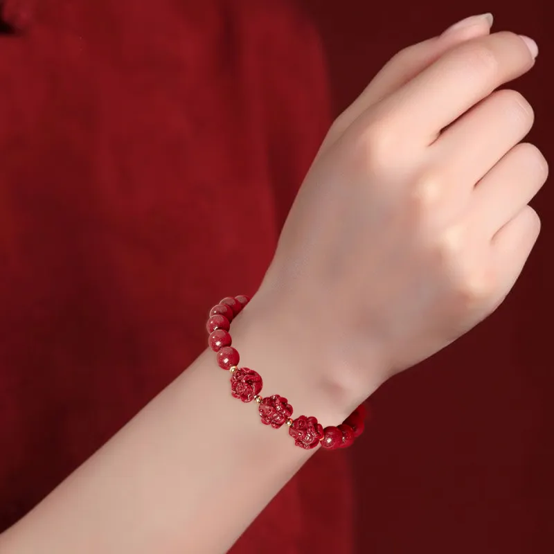 HELA DE HAI Cinnabar Bracelets Unisex-44