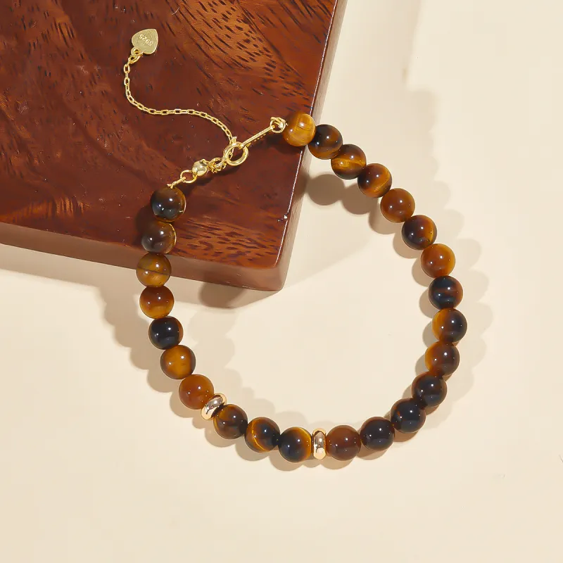 HELA DE HAI Tiger's Eye Stone Bracelets Women's-2