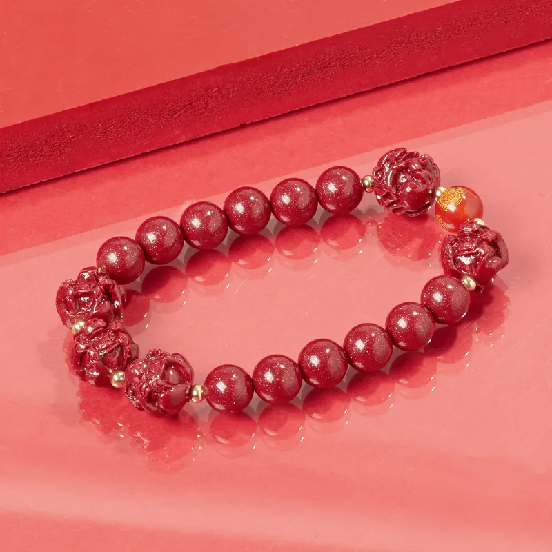 HELA DE HAI Cinnabar Bracelets Unisex-46