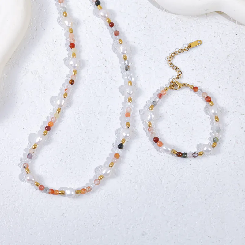 HELA DE HAI Pearl Necklaces Women's-17