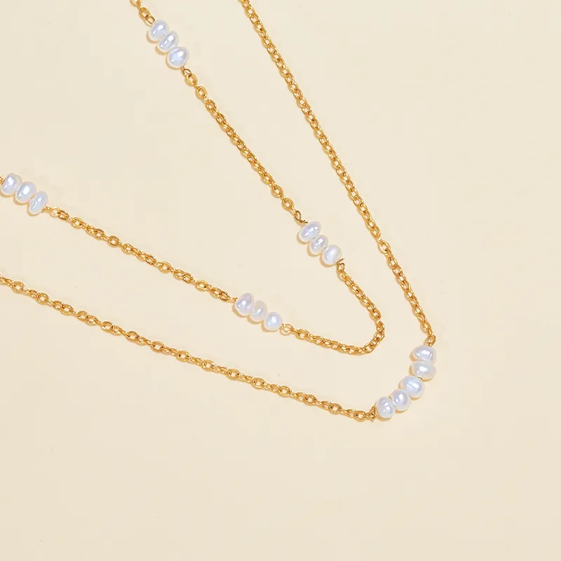 HELA DE HAI Pearl Necklaces Women's-17