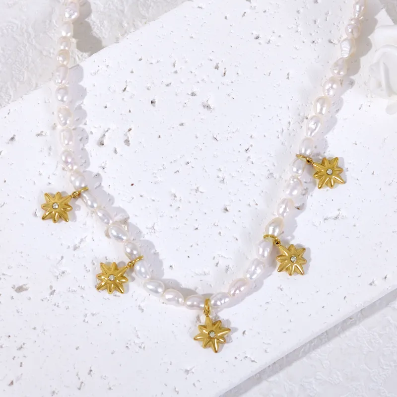 HELA DE HAI Pearl Necklaces Women's-4
