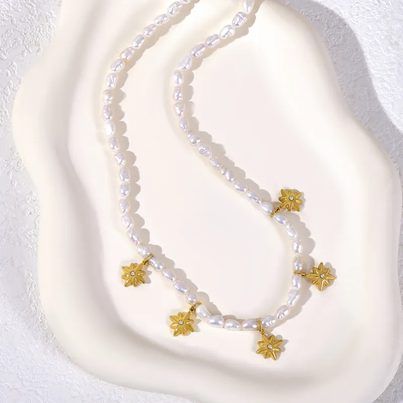 HELA DE HAI Pearl Necklaces Women's-3