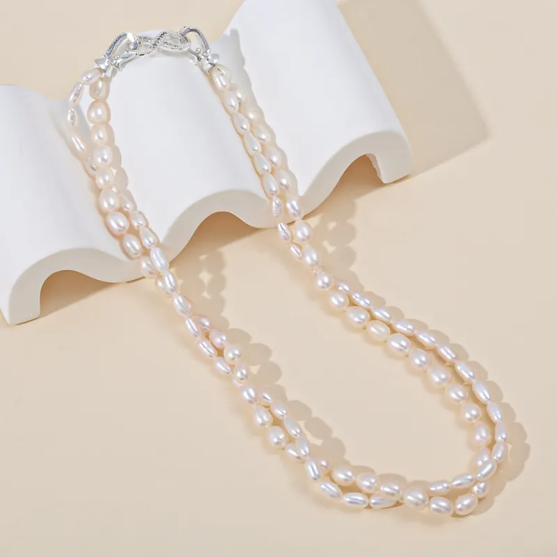 HELA DE HAI Pearl Necklaces Women's-2