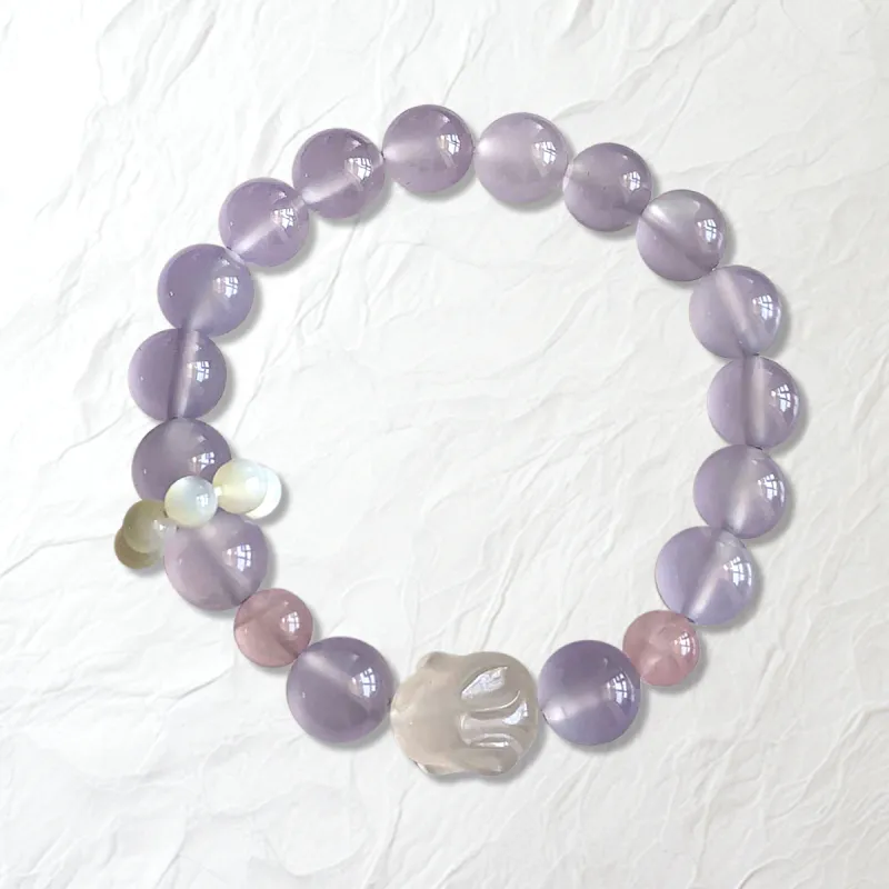 HELA DE HAI Natural Chalcedony Bracelets Women's-5