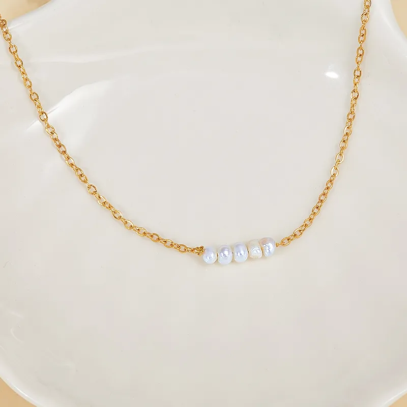HELA DE HAI Pearl Necklaces Women's-2