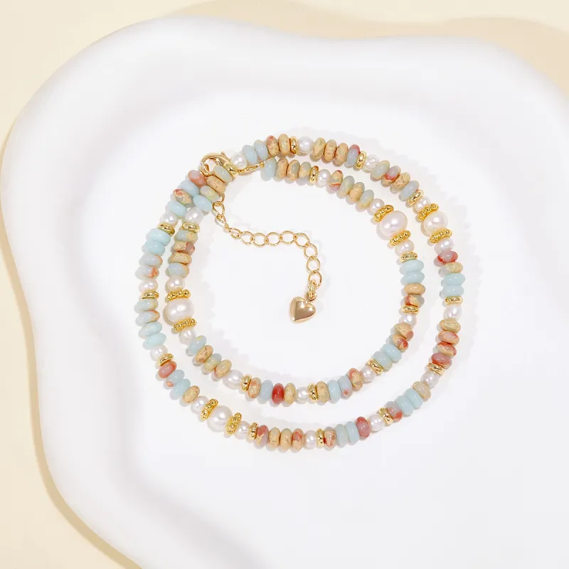 HELA DE HAI Shoushan Stone Bracelets Women's-2