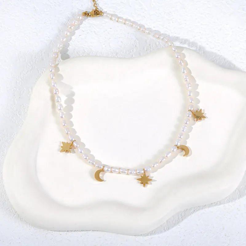 HELA DE HAI Pearl Necklaces Women's-3