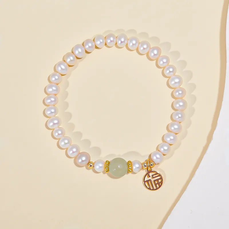 HELA DE HAI Pearl Bracelets Women's-2