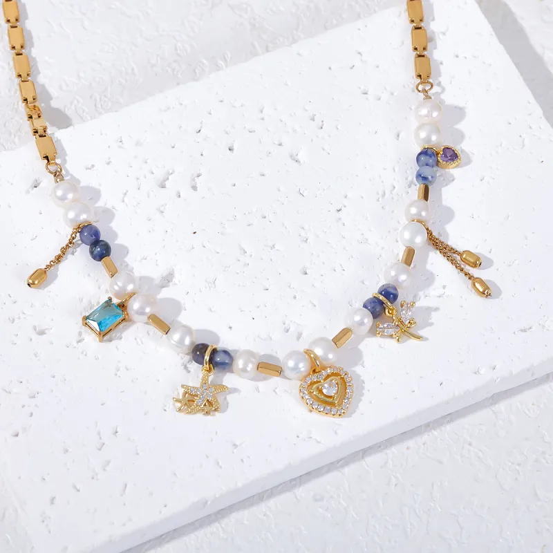 HELA DE HAI Pearl Necklaces Women's-5