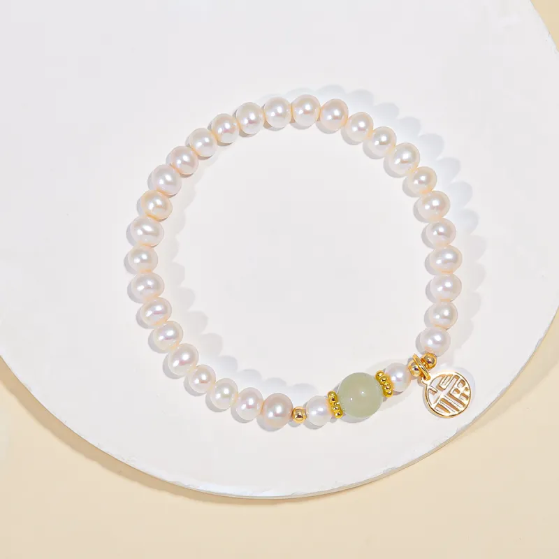 HELA DE HAI Pearl Bracelets Women's-4