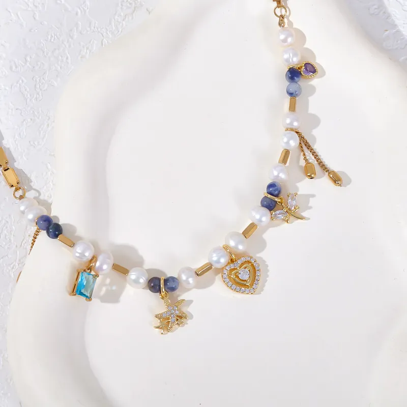 HELA DE HAI Pearl Necklaces Women's-4
