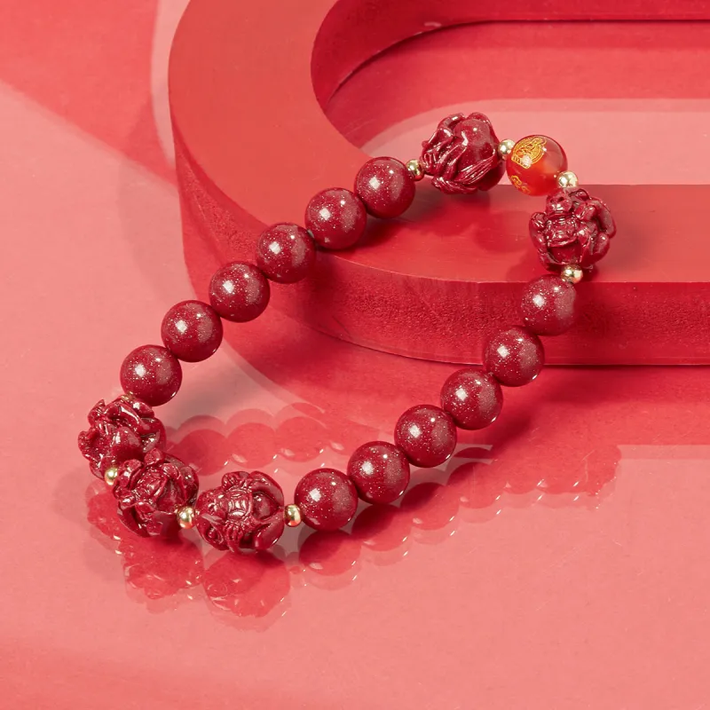 HELA DE HAI Cinnabar Bracelets Unisex-47