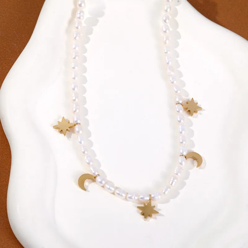 HELA DE HAI Pearl Necklaces Women's-2