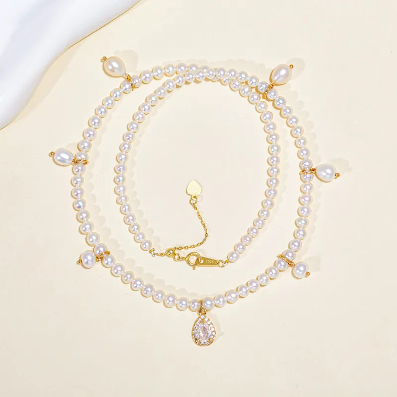 HELA DE HAI Pearl Necklaces Women's-2