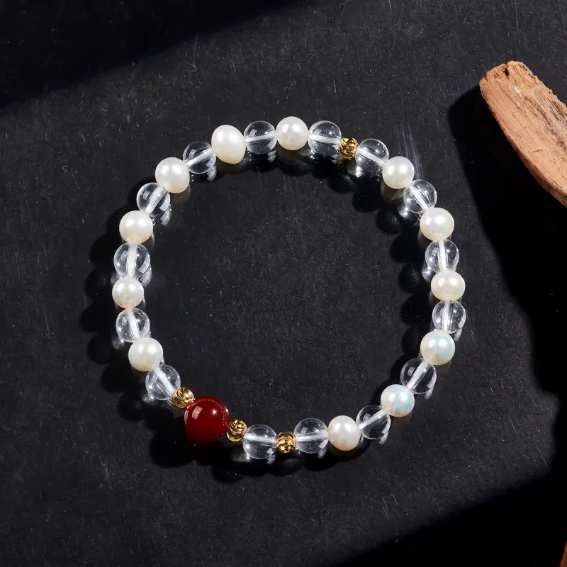 HELA DE HAI Pearl Bracelets Women's-5