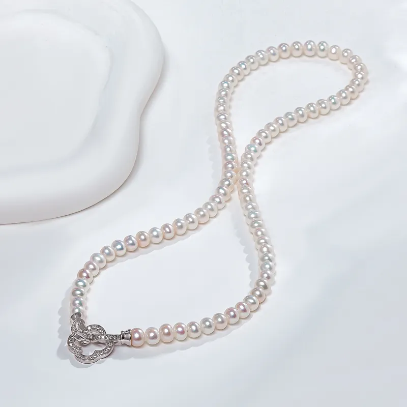 HELA DE HAI Pearl Necklaces Women's-4