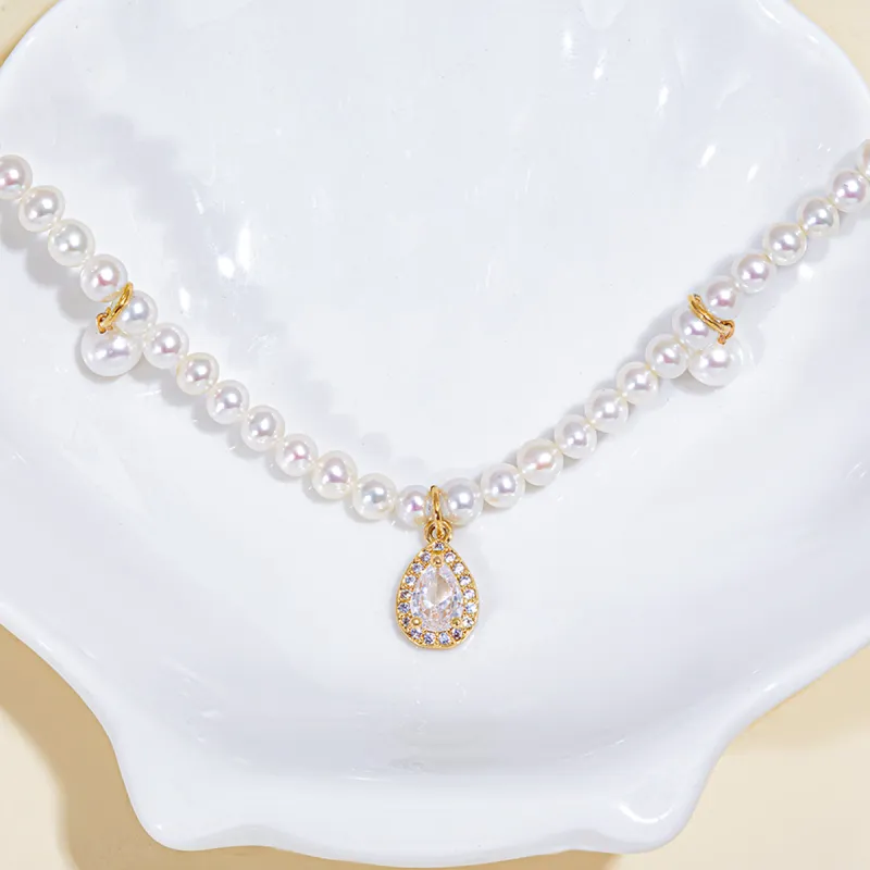 HELA DE HAI Pearl Necklaces Women's-4