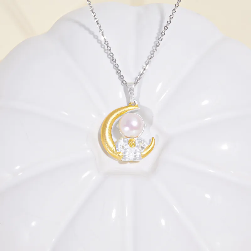 HELA DE HAI Pearl Necklaces Women's-4